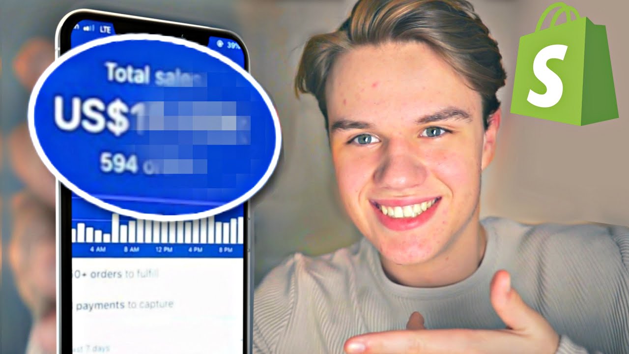 I tried Shopify Dropshipping with NO MONEY.. and this happened