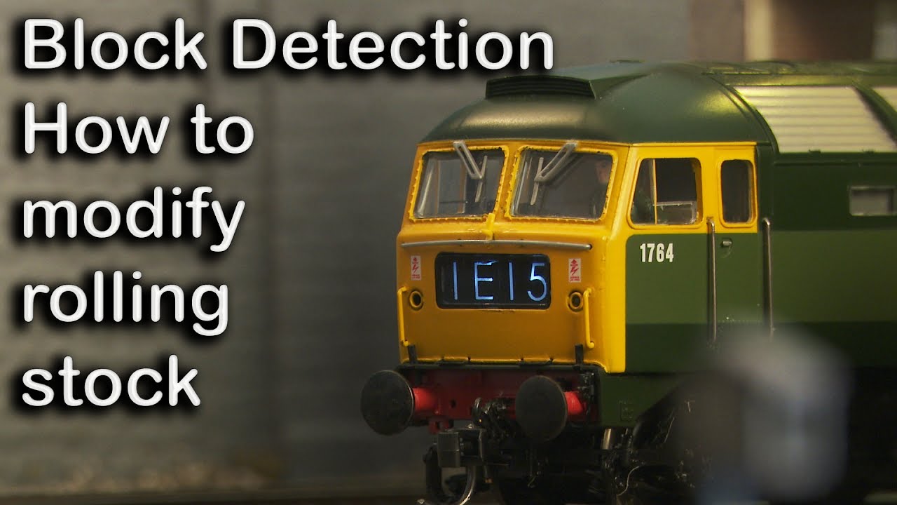Block Detection on rolling stock at Chadwick Model Railway | 9.