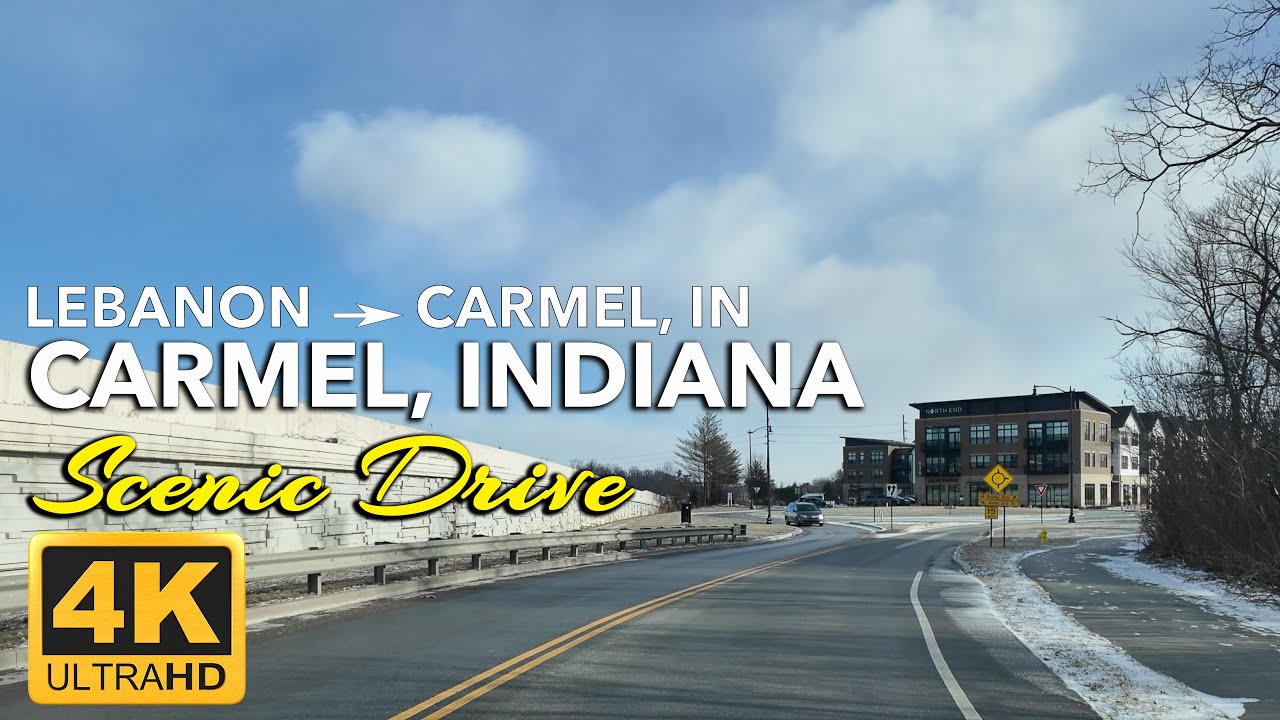 Scenic Drive from Lebanon, IN to Carmel, IN | A Straightforward Southbound Drive