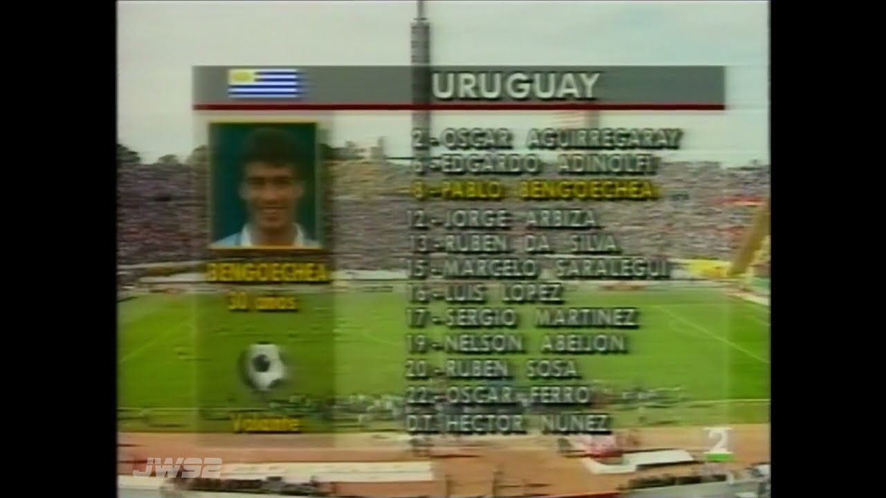 1995.07.23 Uruguay 1 (5) - Brasil 1 (3) (Partido Completo 60fps - Final Copa América Uruguay 1995)