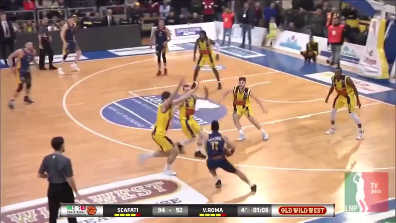 Il finale di Scafati - Virtus Roma SerieA2 2018-2019