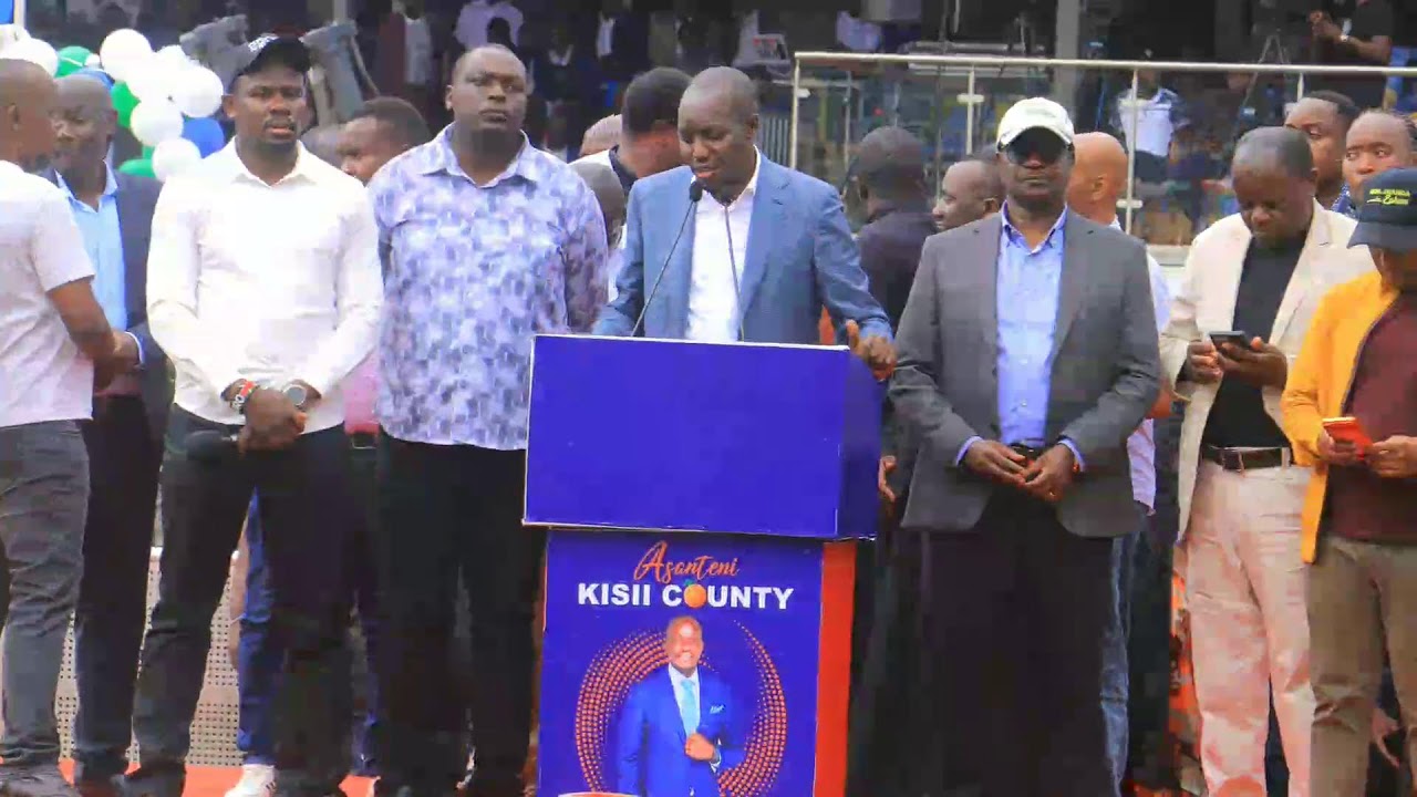 OPENING OF THE KISII COUNTY MECHANICAL COMPLEX AT GUSII STADIUM.