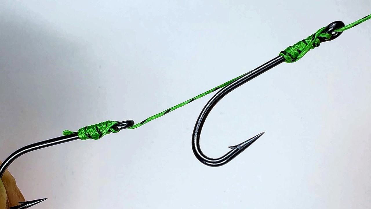 Best Simple & Strong Fishing Knot for Tying Multiple Hooks on a Line