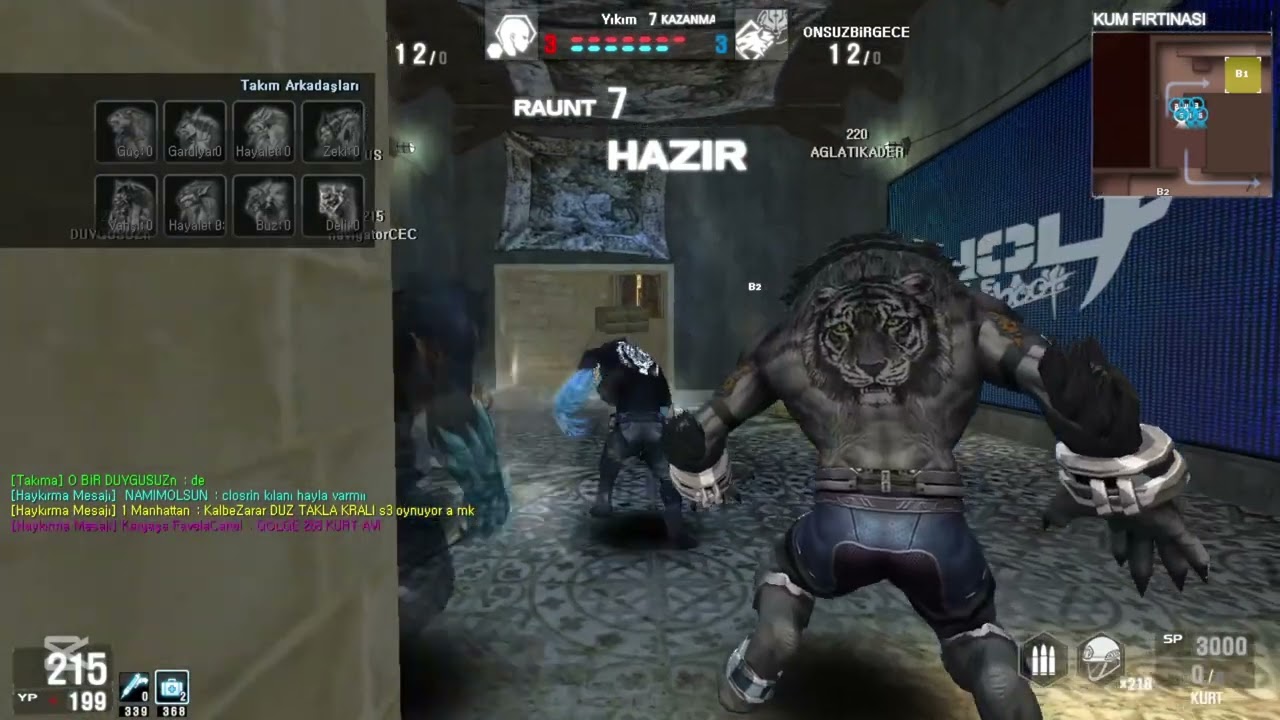 KOLSUZYAZAR İLE İNSAN S6 KURT S3 YIKIM İNSAN OYNANIŞ #wolfteam #keşfet #selimreistr #gaming