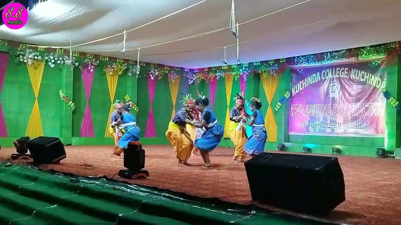 kuchinda degree College kuchinda ।। 57th Annual celebration..in sambalpuri dance