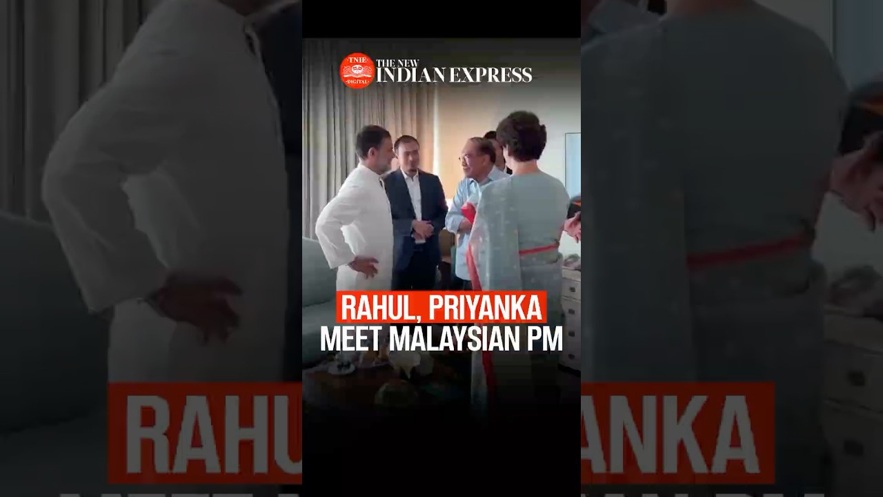 Rahul Gandhi, Priyanka meet Malaysian PM Anwar Ibrahim over breakfast in Delhi