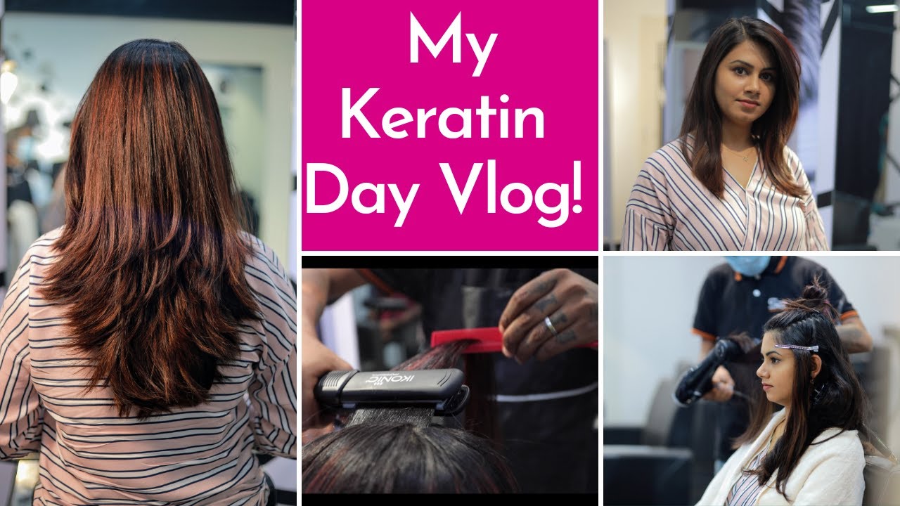 Hair Keratin Treatment Vlog | Cost, Procedure, Experience | Keerthi's Katalog