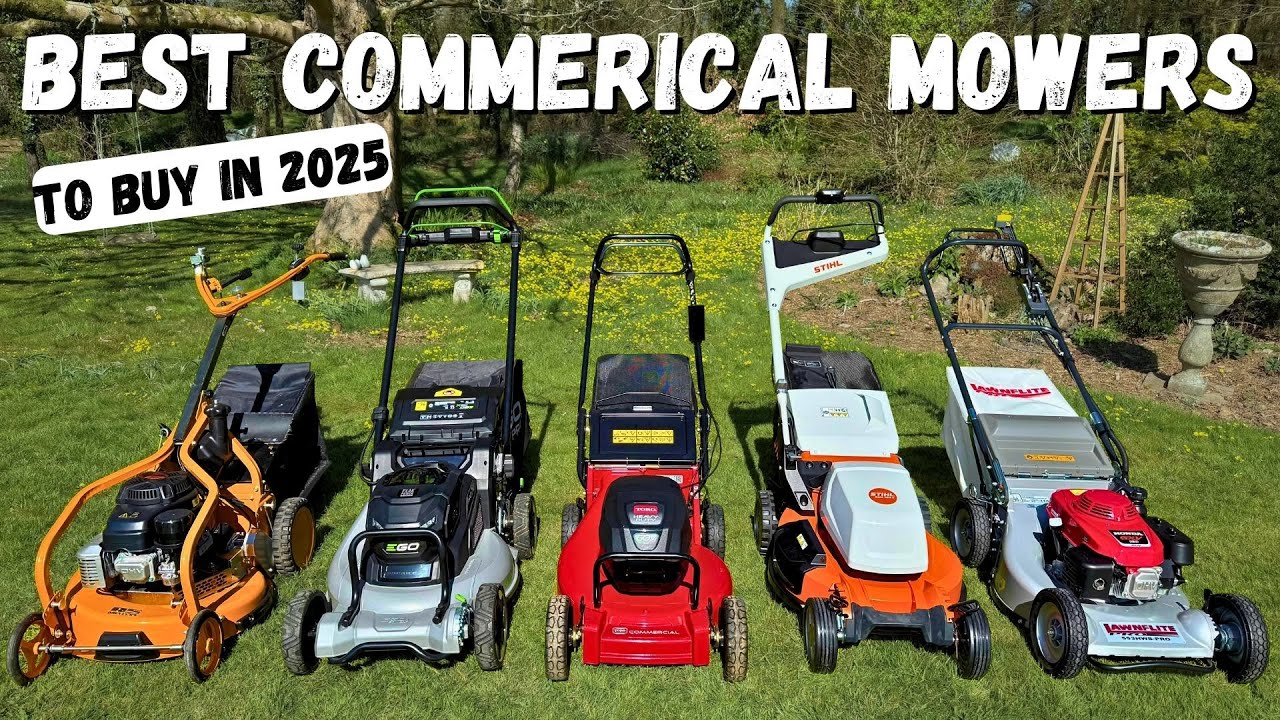 Testing 5 Top Brand Commercial Lawn Mowers So you DON'T Have To!