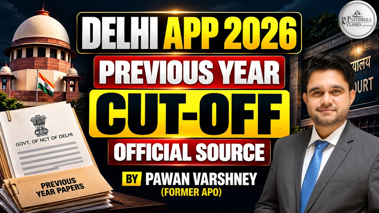 Delhi APP 2026 | Previous Year Cut-Off | Official Source | Delhi APP Cut-Off Analysis | Pawan Sir