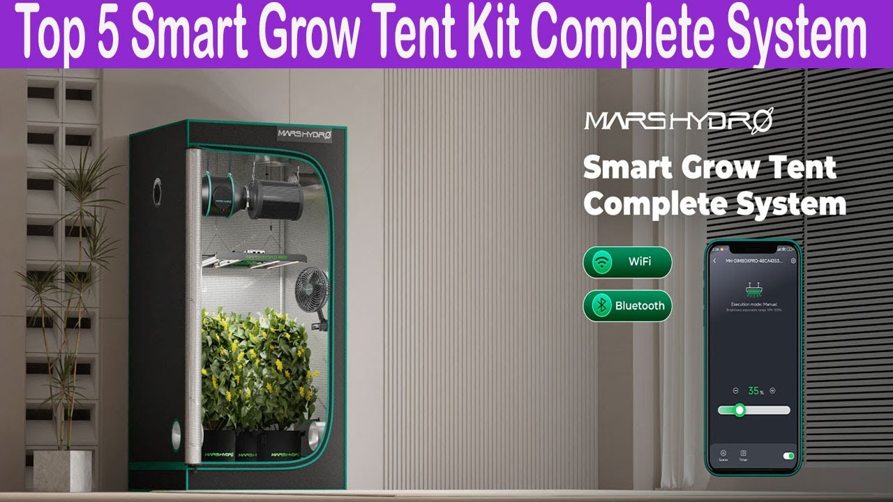 Top 5 Smart Grow Tent Kit Complete System, WiFi Controlled Grow System in 2026! Reviews & Buying Gui