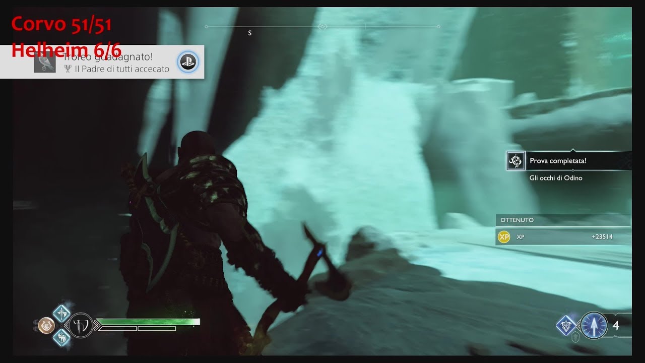 God of War PS4 Tutti i corvi di Odino - Trofeo 