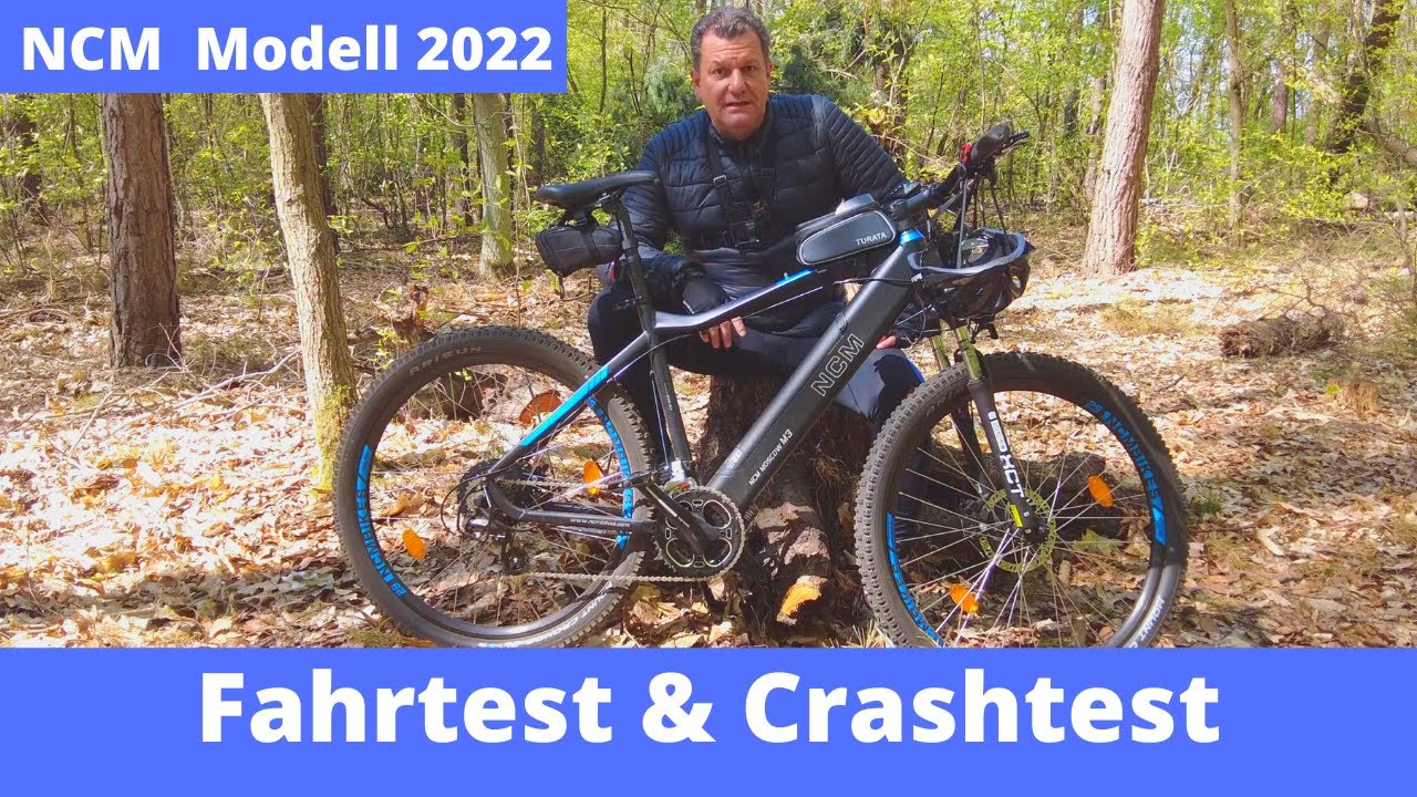 NCM Moscow M3 neues Modell 2022 Fahrtest + Crashtest ! Das billig E bike MTB  im TEST !