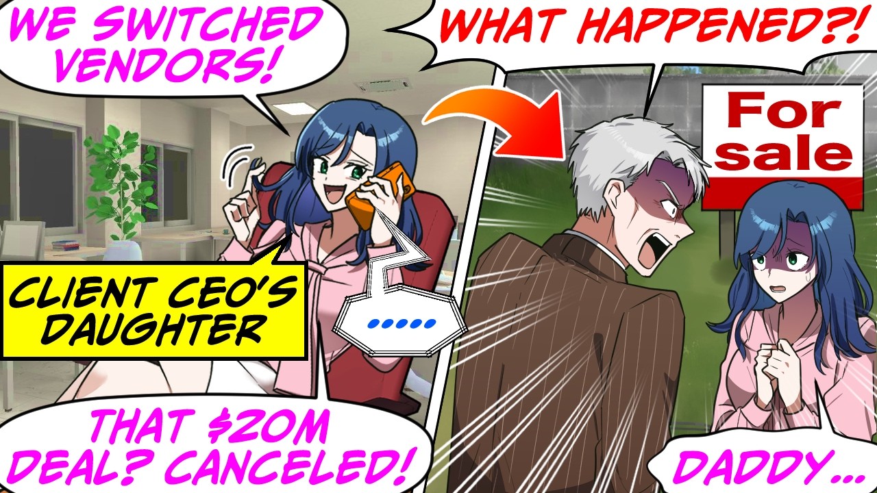 The Main Contractor CEO's Daughter Canceled a $20M Project the Day Before Launch![RomCom Manga Dub]