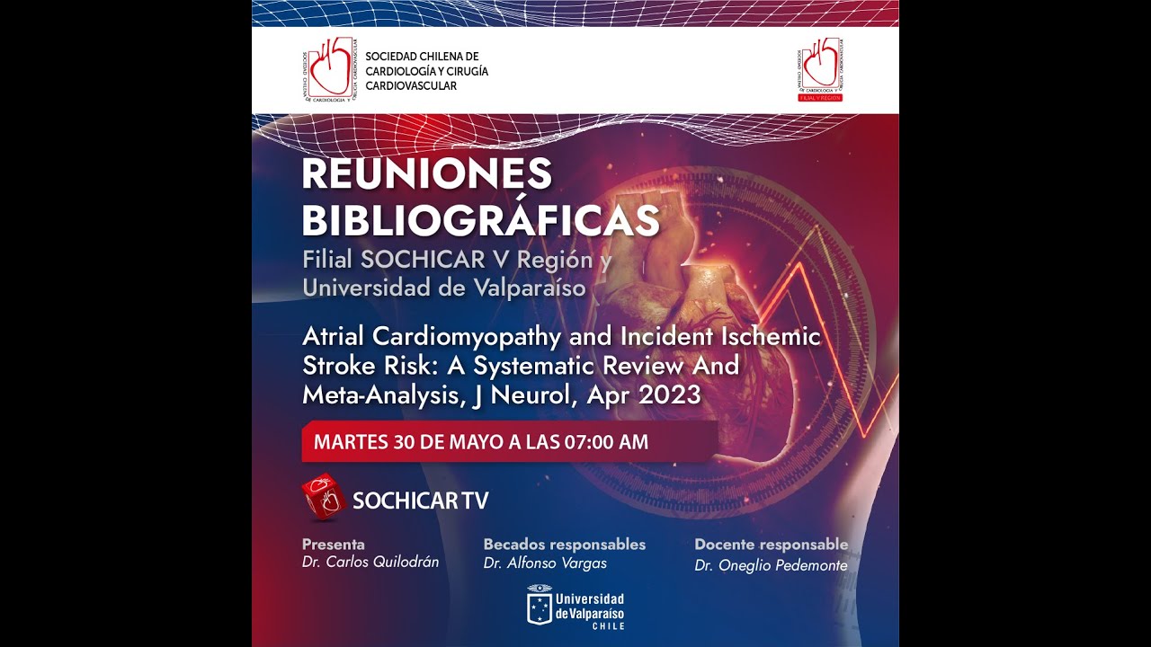 #11 Reuniones Bibliográficas Filial SOCHICAR V Región y Universidad de Valparaíso