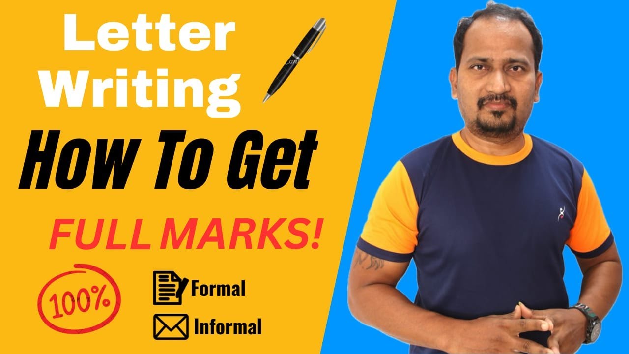 LETTER WRITING : How to get Full Marks ?? || Formal & Informal Letter || English For Learners