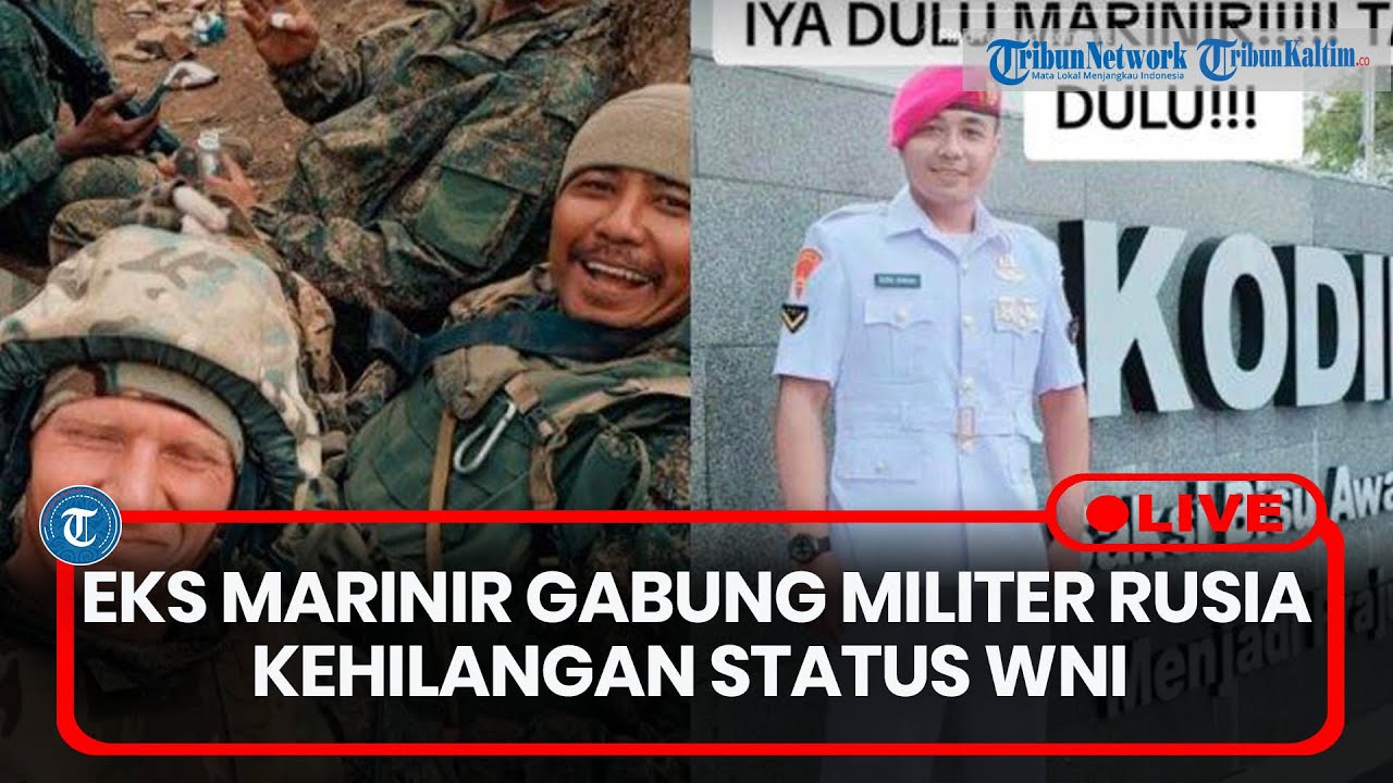 🔴LIVE: Kementerian Hukum Cabut Status WNI Eks Marinir yang Terlibat Operasi Militer di Rusia