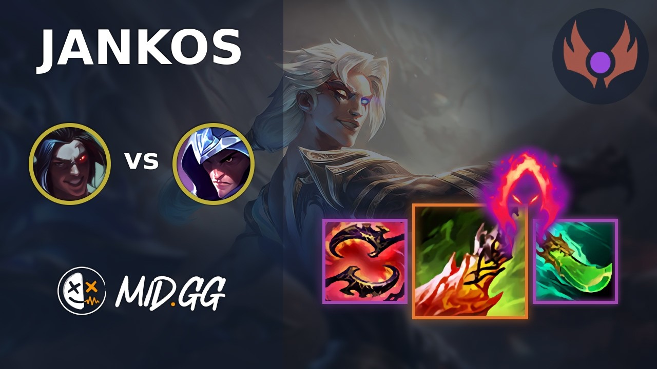 MID.GG: [ Янкос ] Кейн, лесник против Талона | EUW Мастер | Сезон LOL 2026