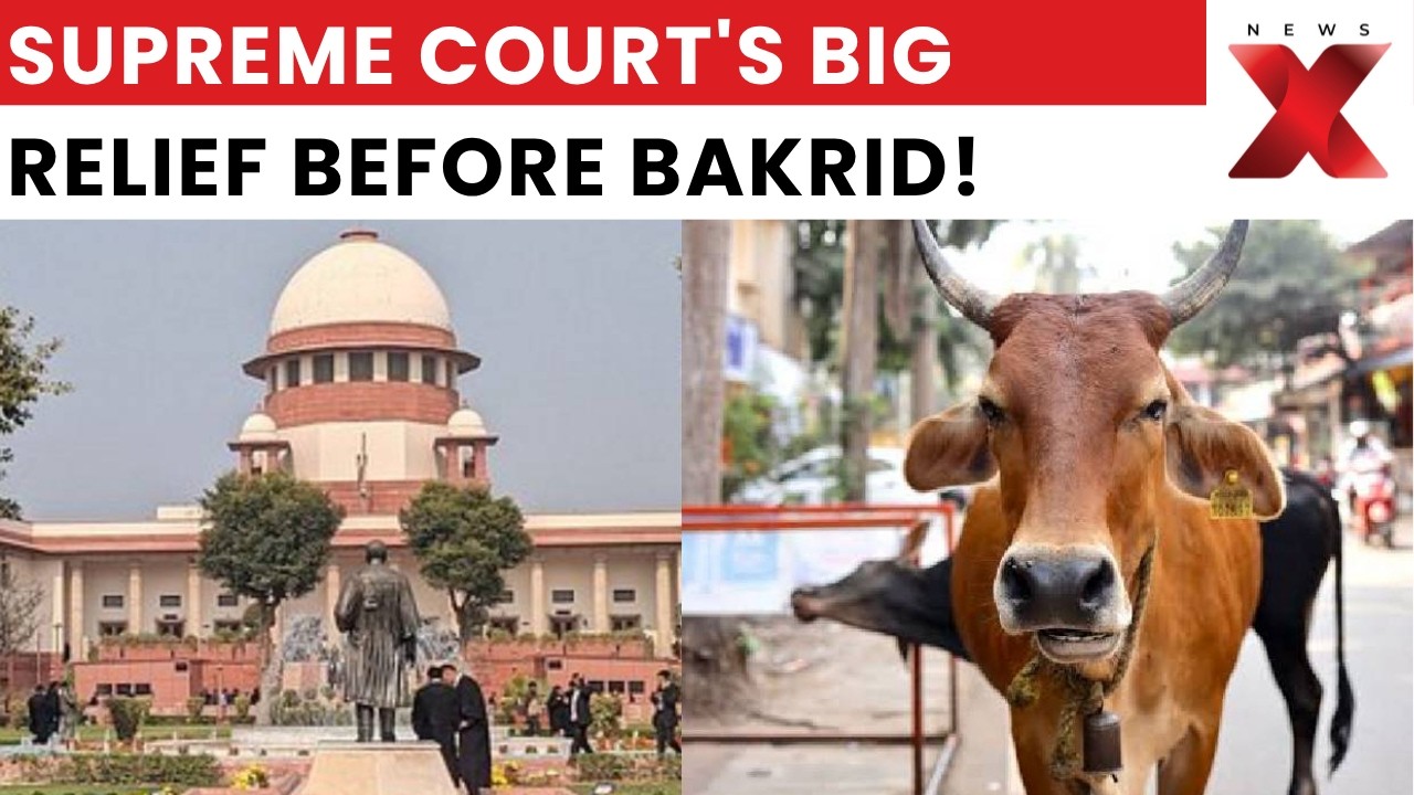 Supreme Court Stays Madras HC Cow Slaughter Ban Ahead Of Bakrid | Big Relief In Tamil Nadu