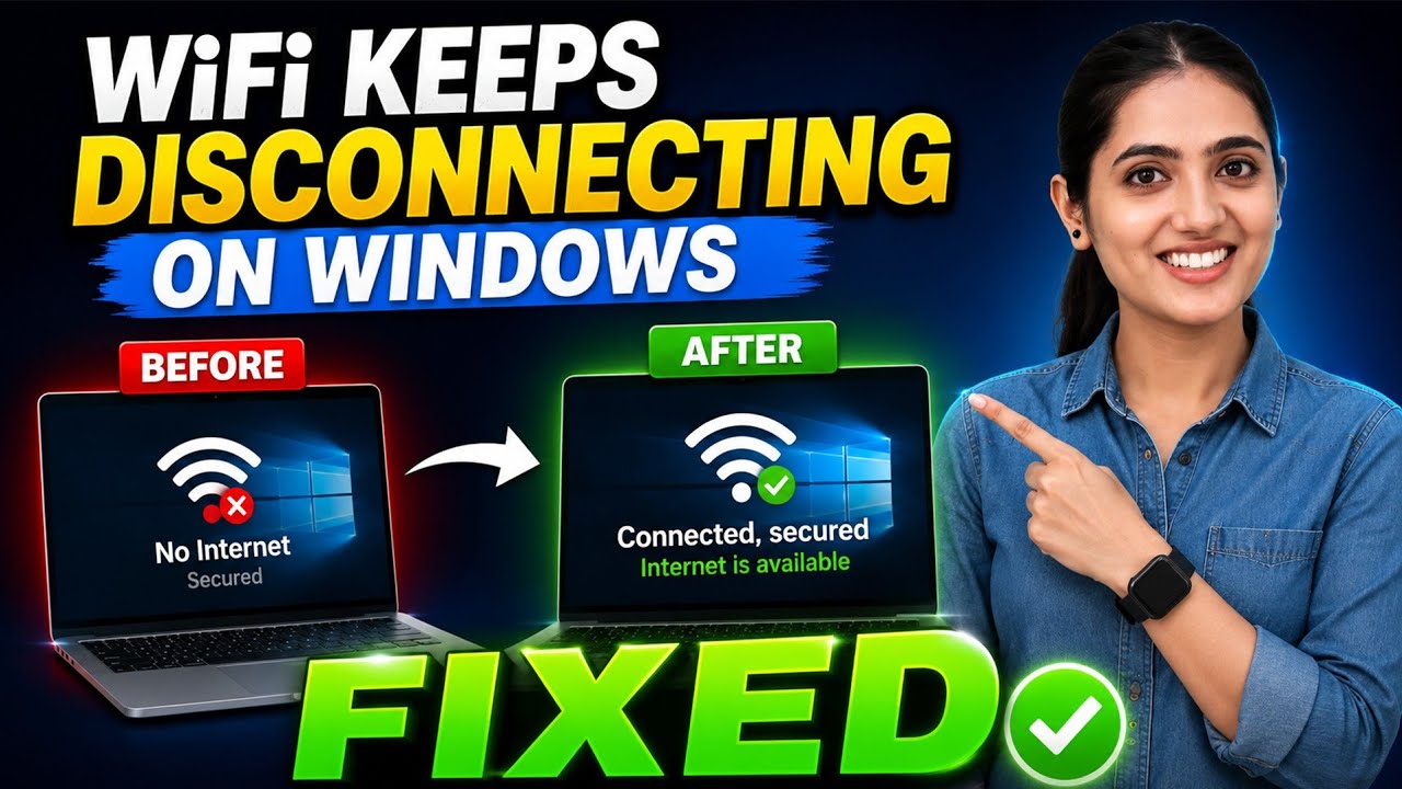 Wi-Fi постоянно отключается на компьютере с Windows 11? 5 простых и эффективных способов решения ...
