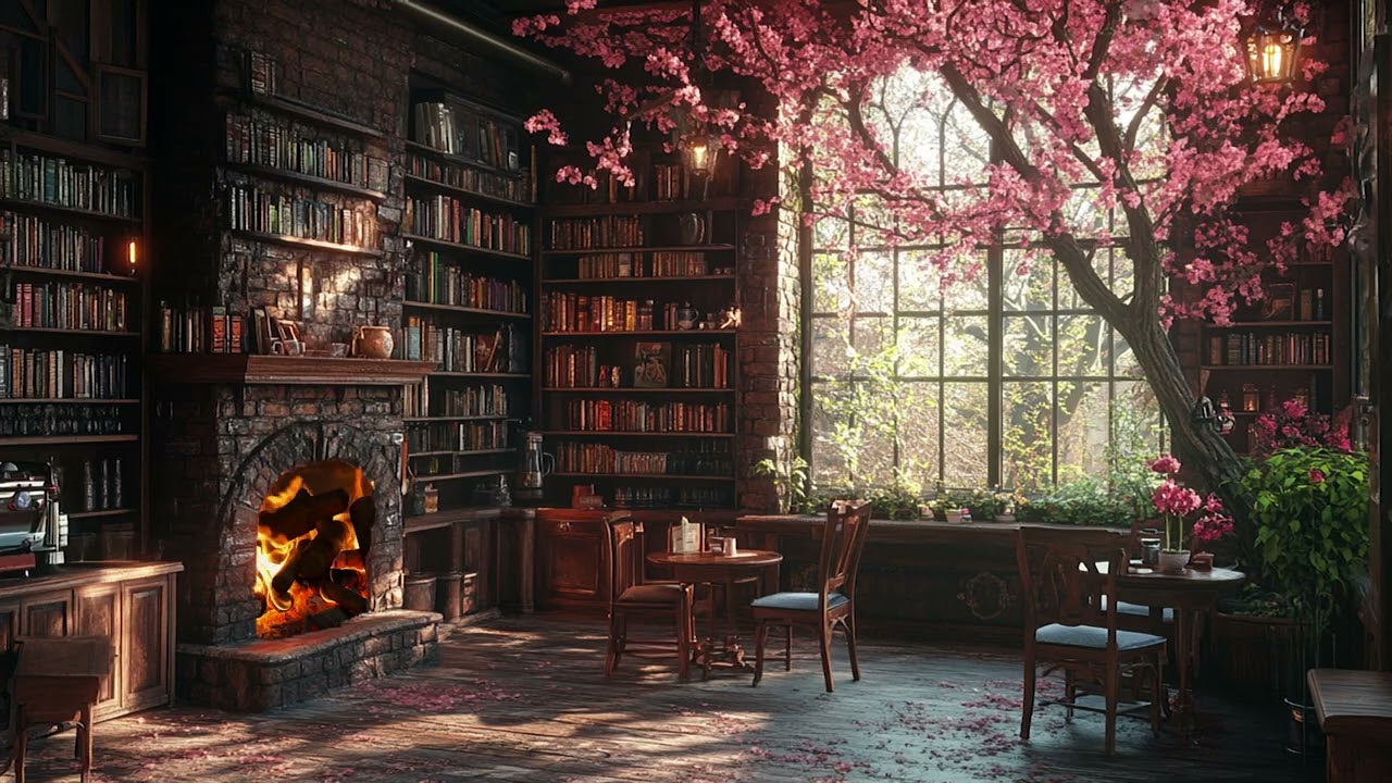 Sunny Coffee Shop Ambience ☀️ Smooth Jazz Music for Positive Energy and Cozy Moments