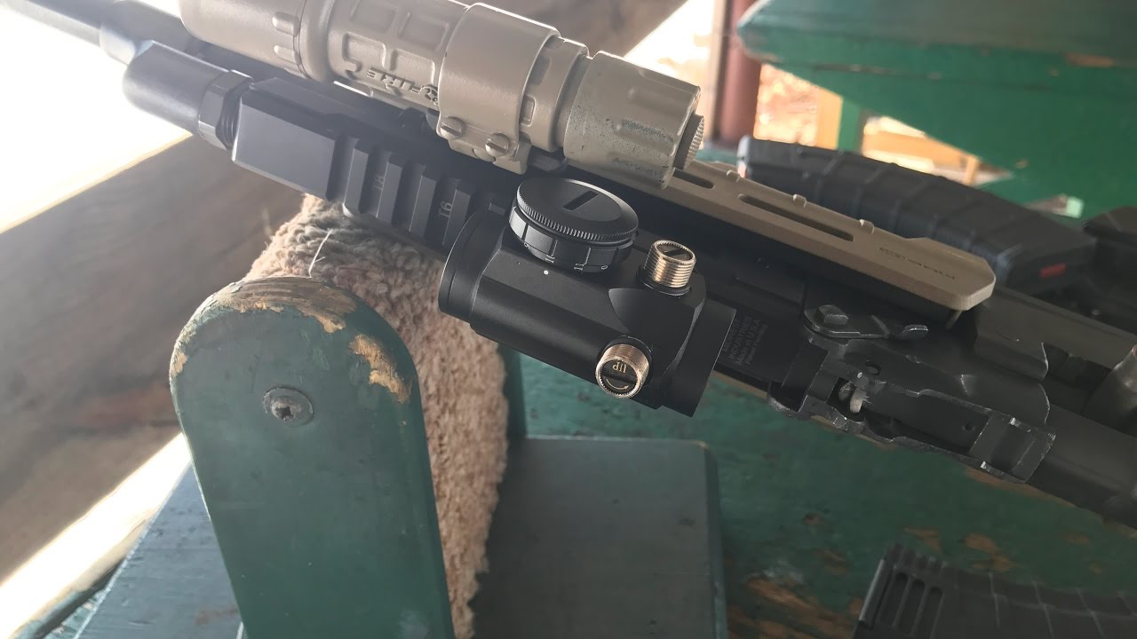 MAK-91: Midwest Industries Gas Tube/ Primary Arms RBGII Red Dot