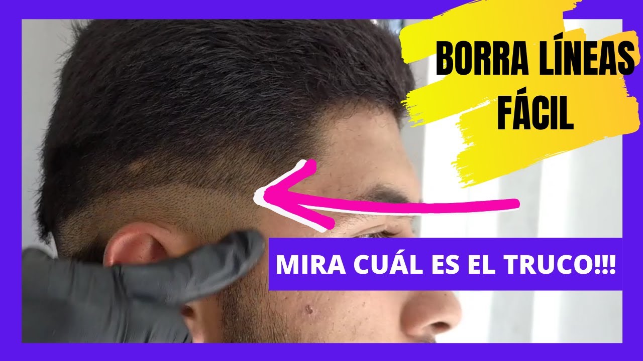 ➡️Cómo BORRAR la LINEA CORRECTAMENTE 2022 corte de cabello hombres paso a paso #DeivysBarber