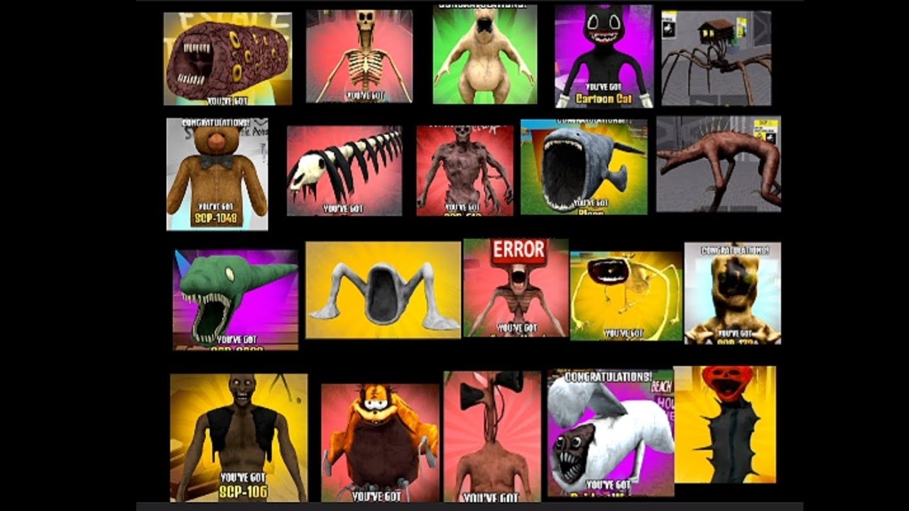 How To Get All 35 SCP Morphs and Badges in SCP MORPH [Roblox]