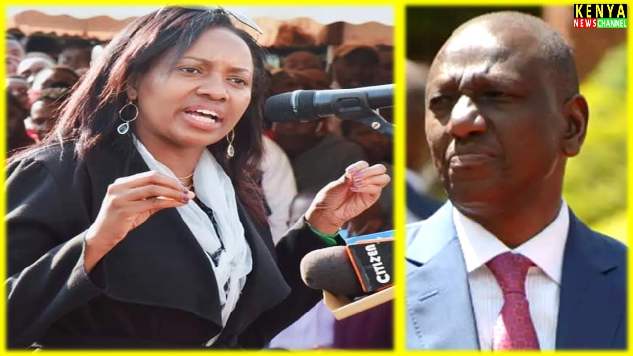 Listen what Susan Kihika told Ruto face to face today in Nakuru
