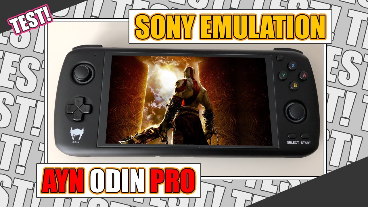 AYN Odin Pro Review - Wie l&auml;uft die PSP & PS2 Emulation ? Der Ultimative Android Handheld ?