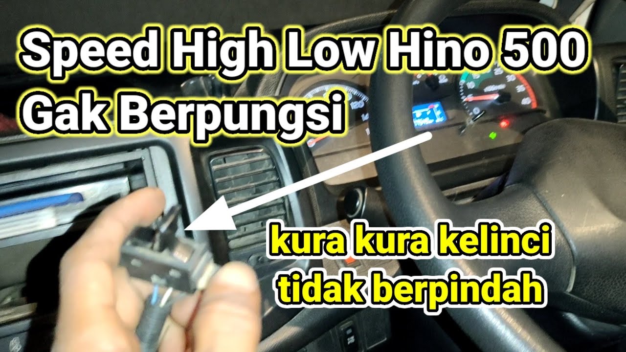 speed hino500 gak berpindah