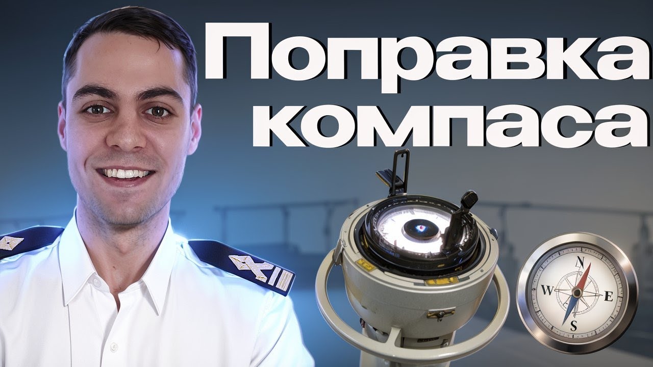 Расчёт поправки компаса: ABC метод.