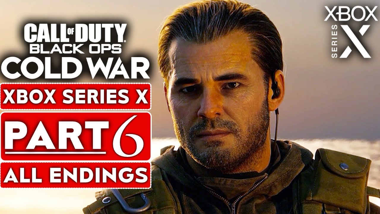 CALL OF DUTY BLACK OPS COLD WAR ALL ENDINGS Gameplay Walkthrough Part 6 Campaign [Xbox Series X]