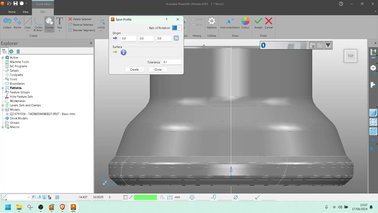 How to create form tools from step files Powermill