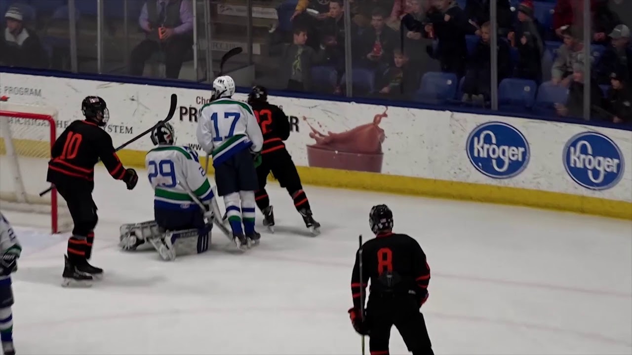 Brighton vs. Saginaw Heritage - 2018 MHSAA Division 1 Hockey State Final Highlights on STATE CHAMPS!