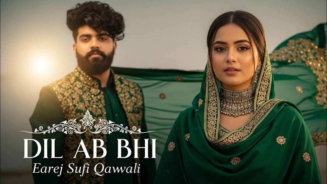 Dil Ab Bhi Tera Hai(دل اب بھی تیرا ہے) Soulful Sufi Kalam(Lyrics Video) | New Sufi Qawwali 2026