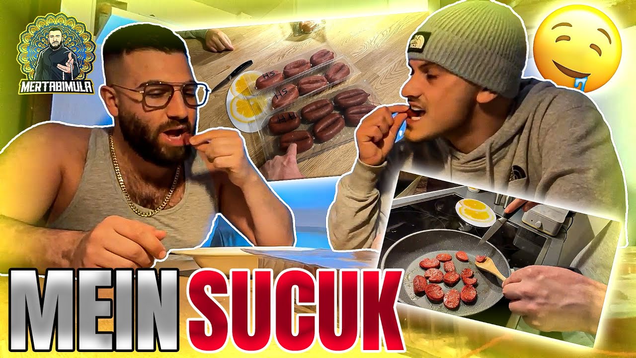 MERT PROBIERT SEIN EIGENEN SUCUK 🤤🌭 mit @Mausabiofficial