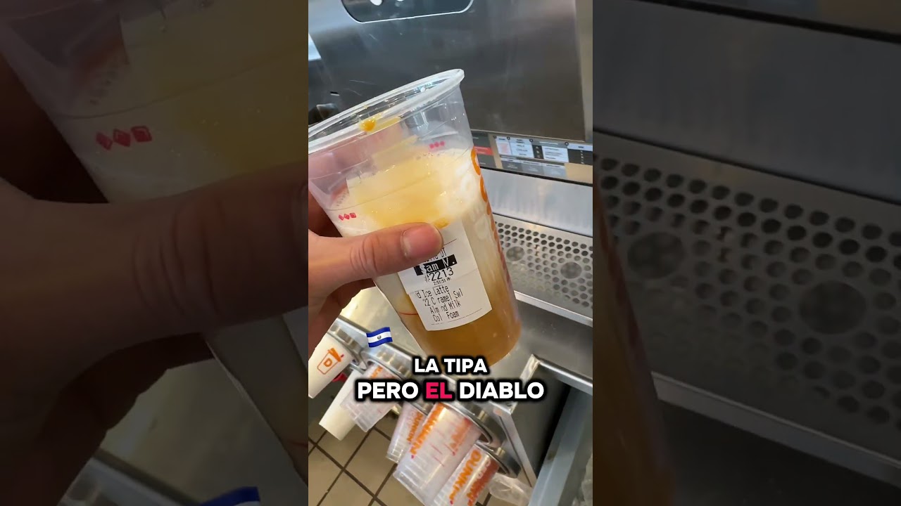 Dunkin donut high sugar coffee!!! #shorts #shortvideo #dunkindonuts