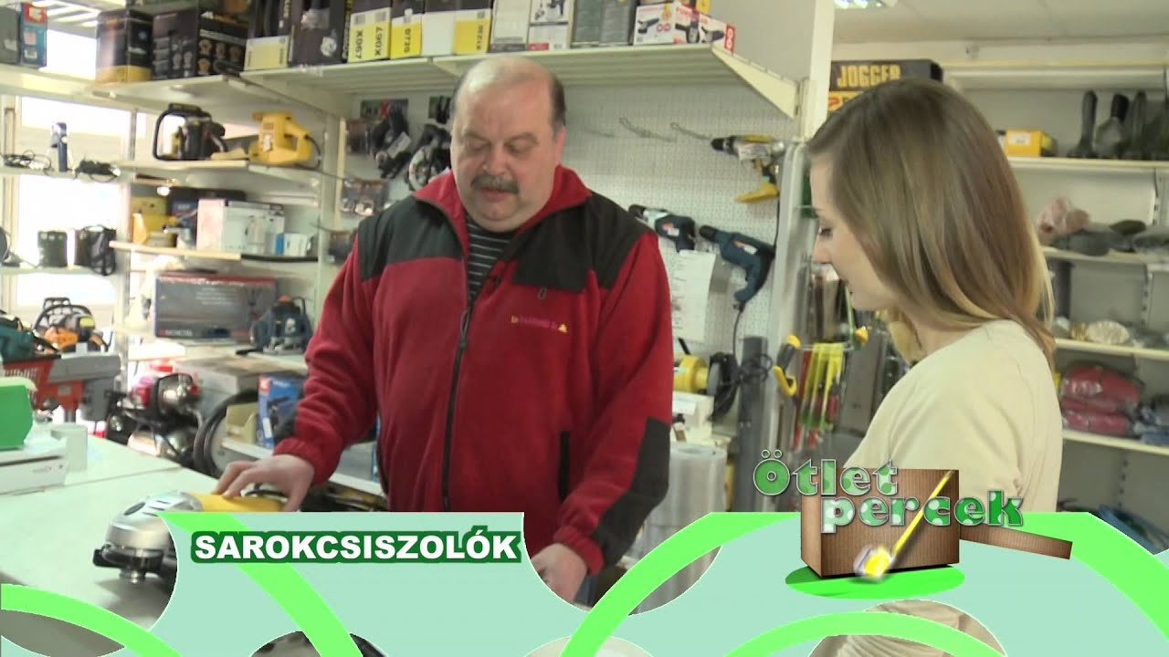 Ötletpercek - sarokcsiszolók