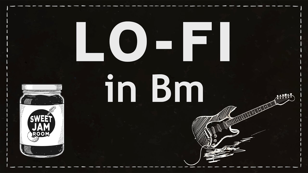 Lo-Fi Guitar Backing Track in B Minor | Slow Atmospheric Jam