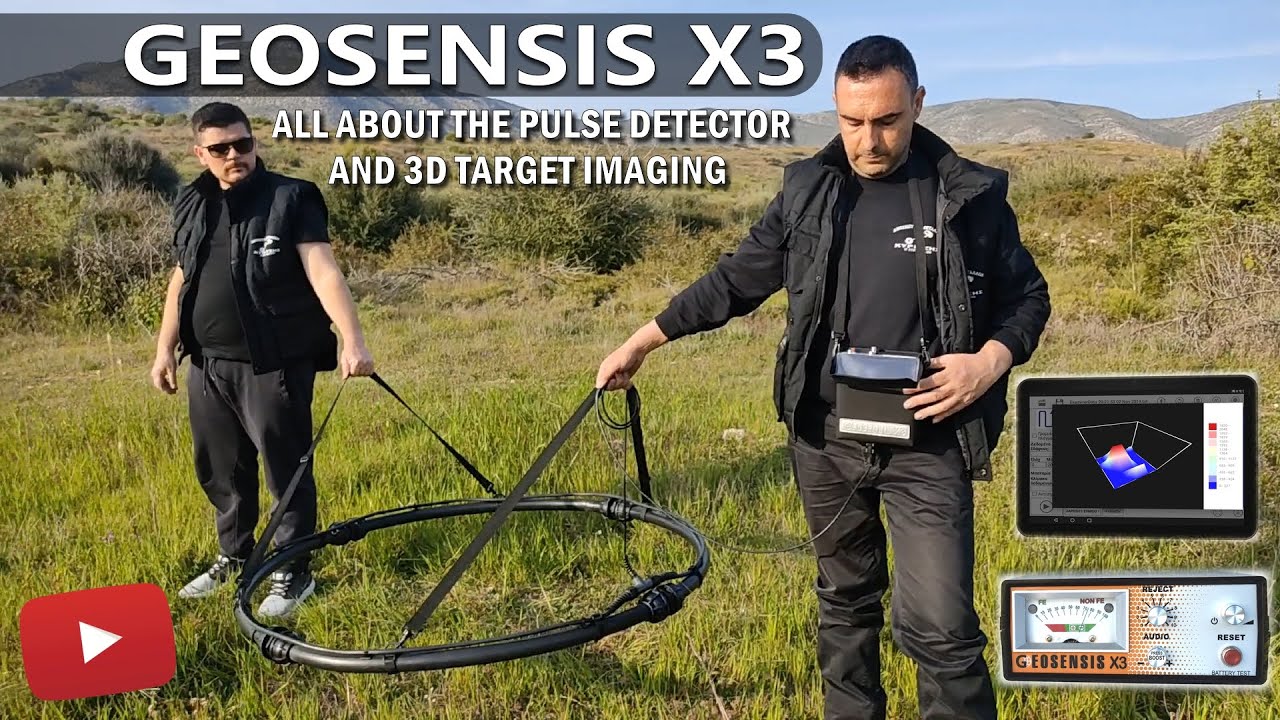 GEOSENSIS X3 Professional Pulse Detectors & ICON DATA 3D Underground Imaging | User Guide