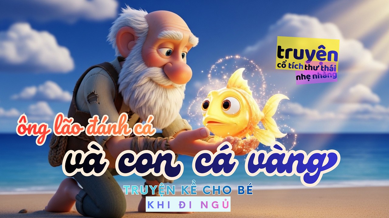 Ông lão đánh cá và con cá vàng| Sách nói NHẸ NHÀNG, ÊM ÁI | TRUYỆN THAI GIÁO | Cho bé ngủ ngon