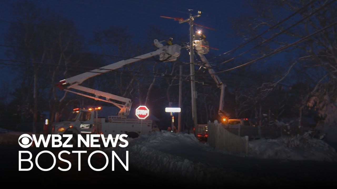 Cape Cod residents eagerly await power to be restored after blizzard