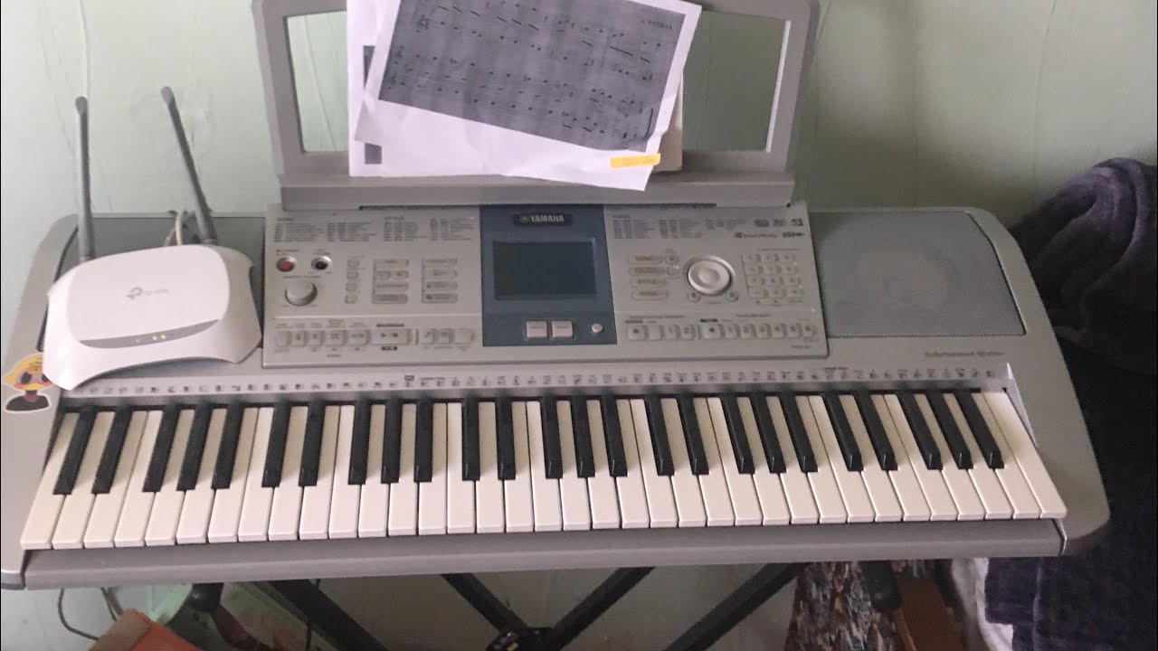 ОБЗОР НА ПИАНИНО!!!-YAMAHA-psr-k1