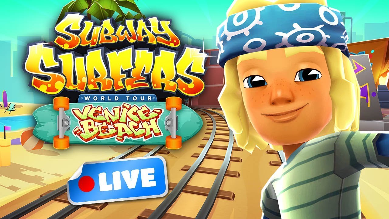 🔴 Subway Surfers World Tour 2018 - Venice Beach Gameplay Livestream