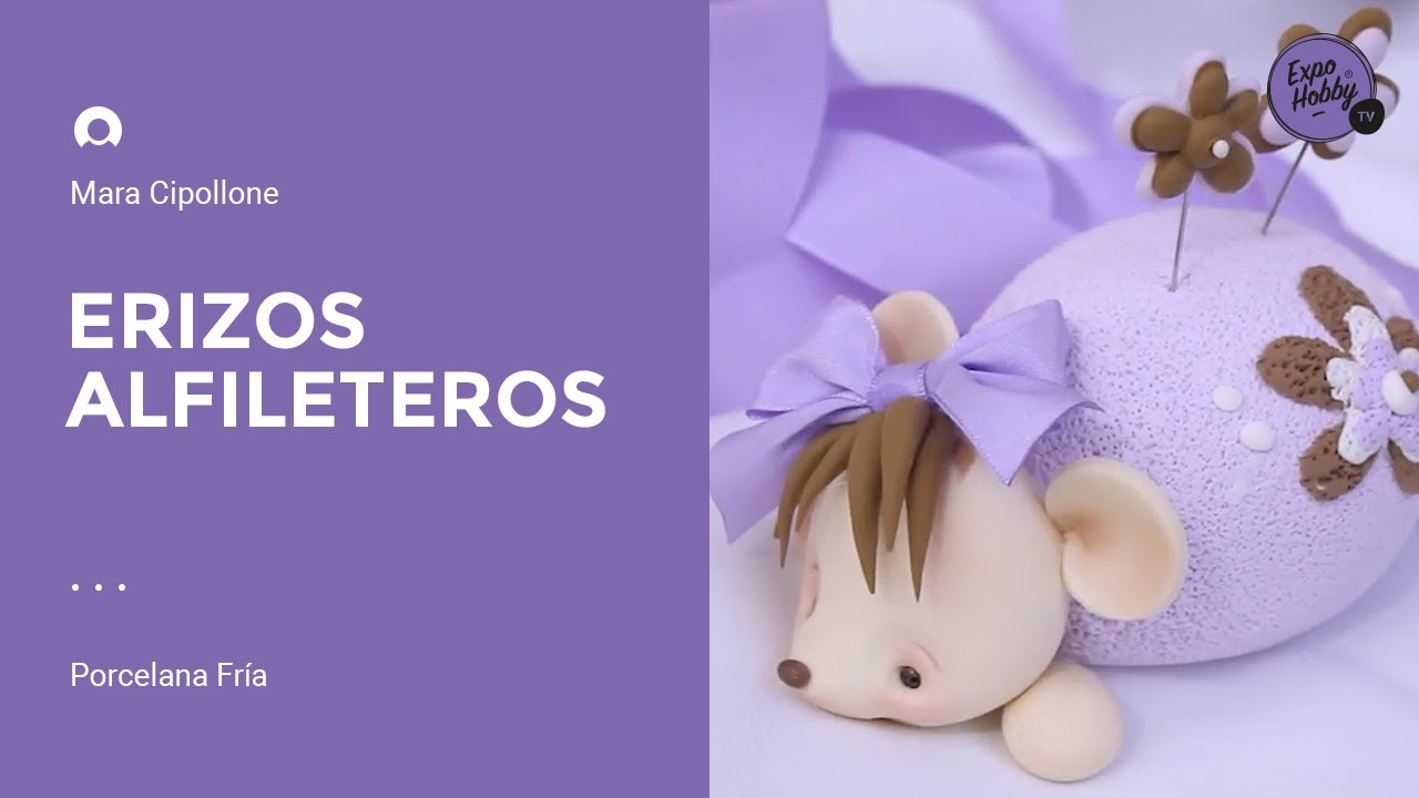 Expohobby TV (T04 - E55) Mara Cipollone - Porcelana fría