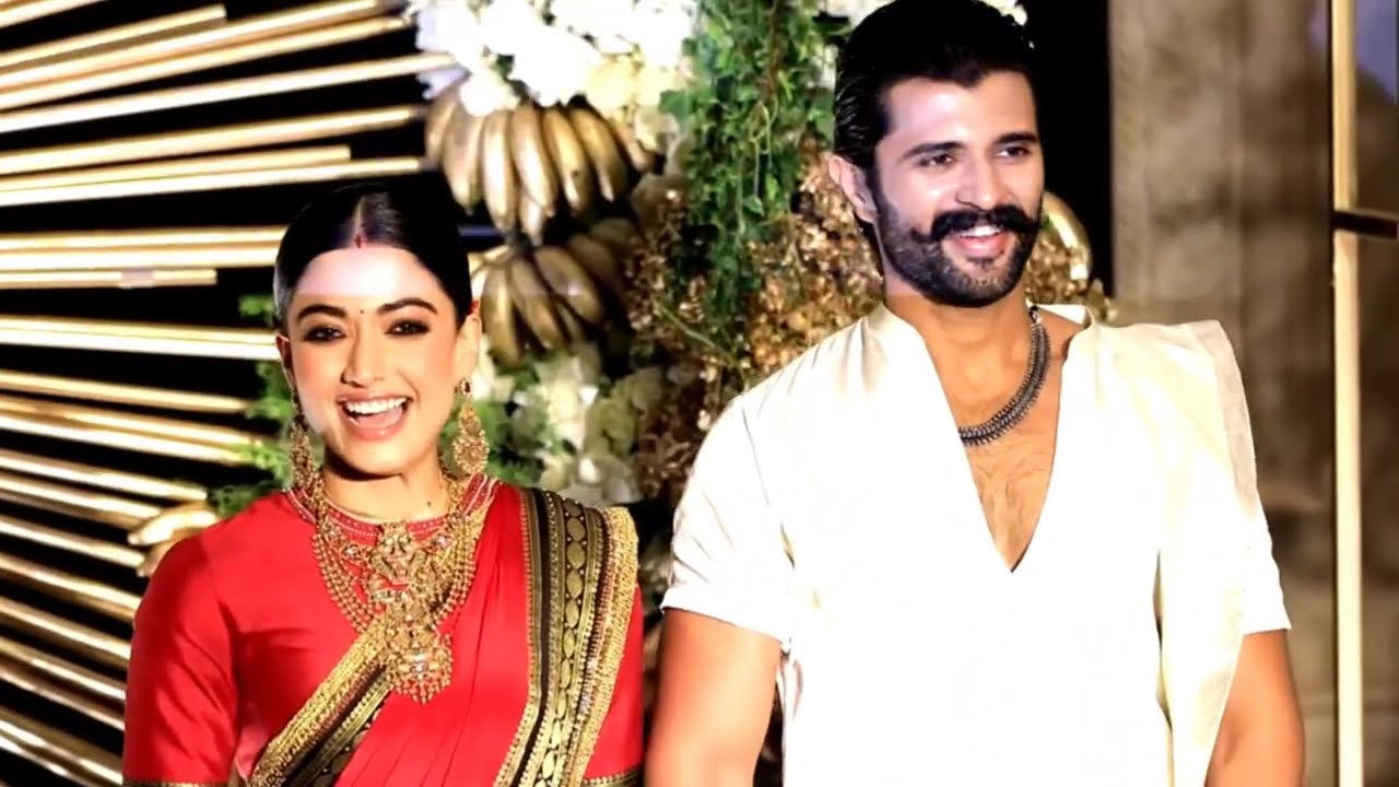 Vijay Deverakonda & Rashmika Mandanna Reception Visuals
