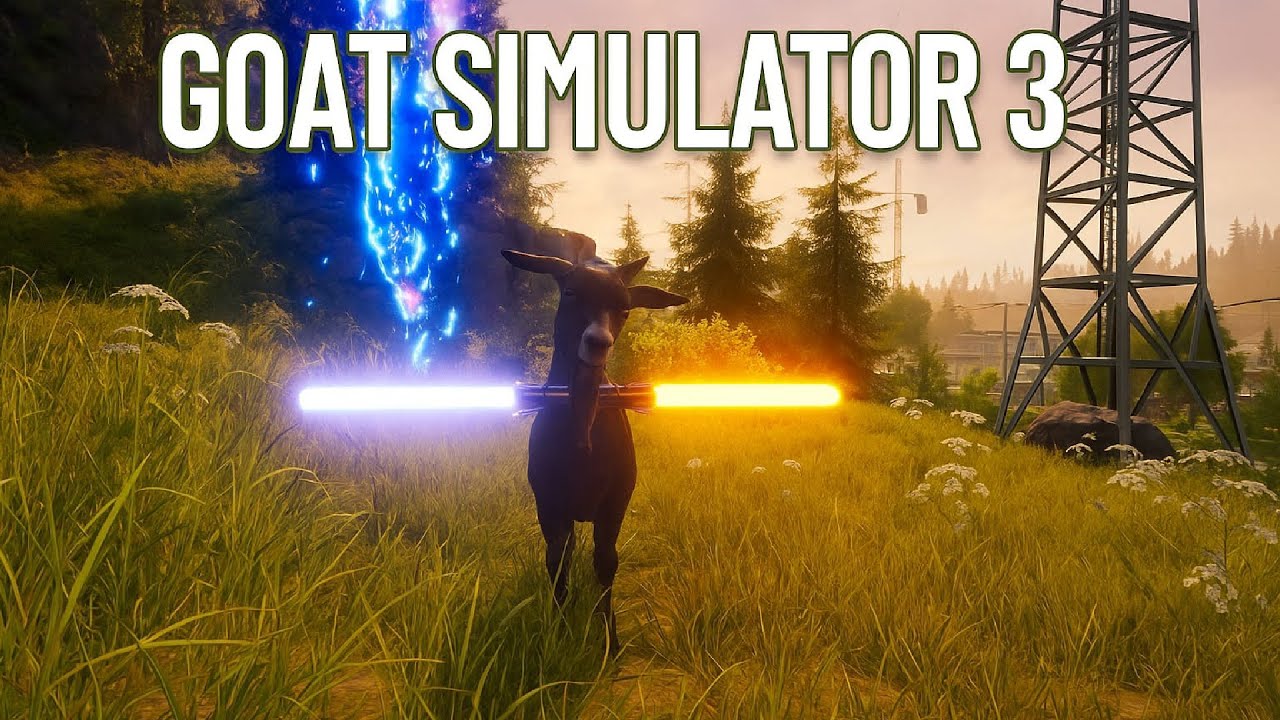 GOAT SIMULATOR 3 | Cabra Jedi Desata Caos
