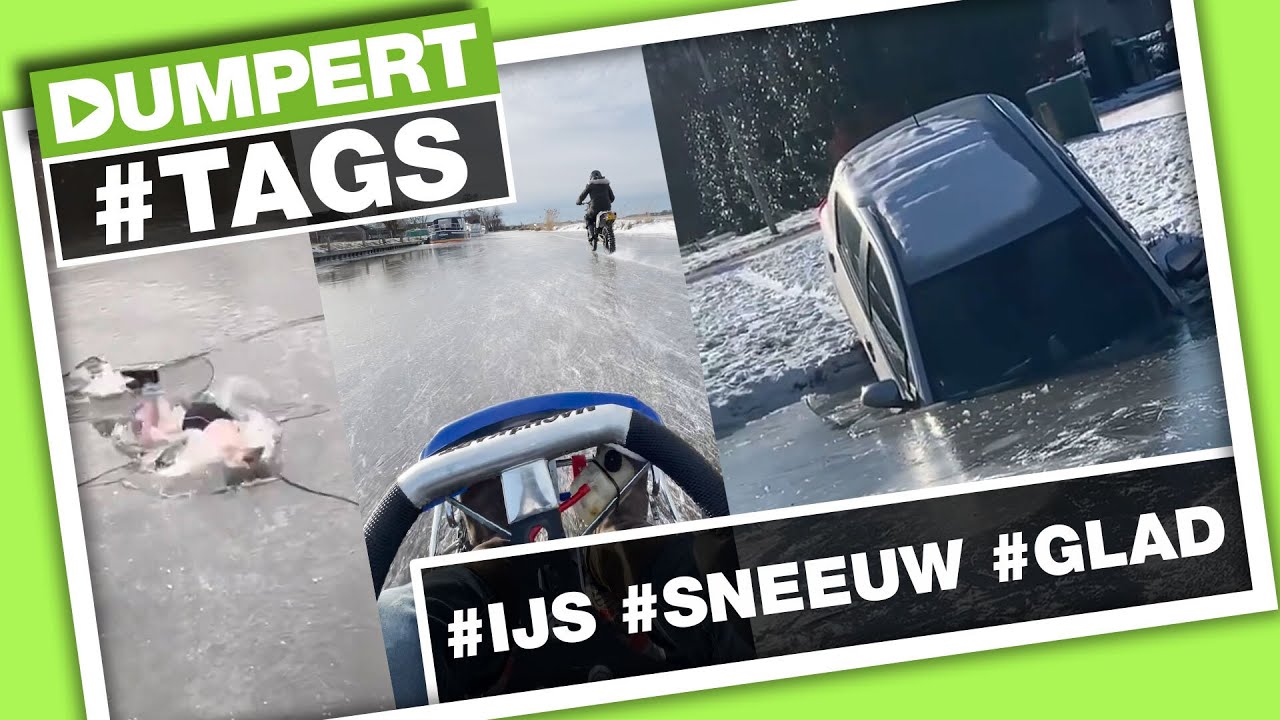 Helemaal wak! IJspret, pijn en sneeuwfun | Dumpert Tags