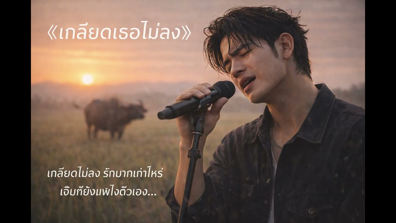 เกลียดเธอไม่ลง#music  #song #aicover #cover #song #love #cover #music