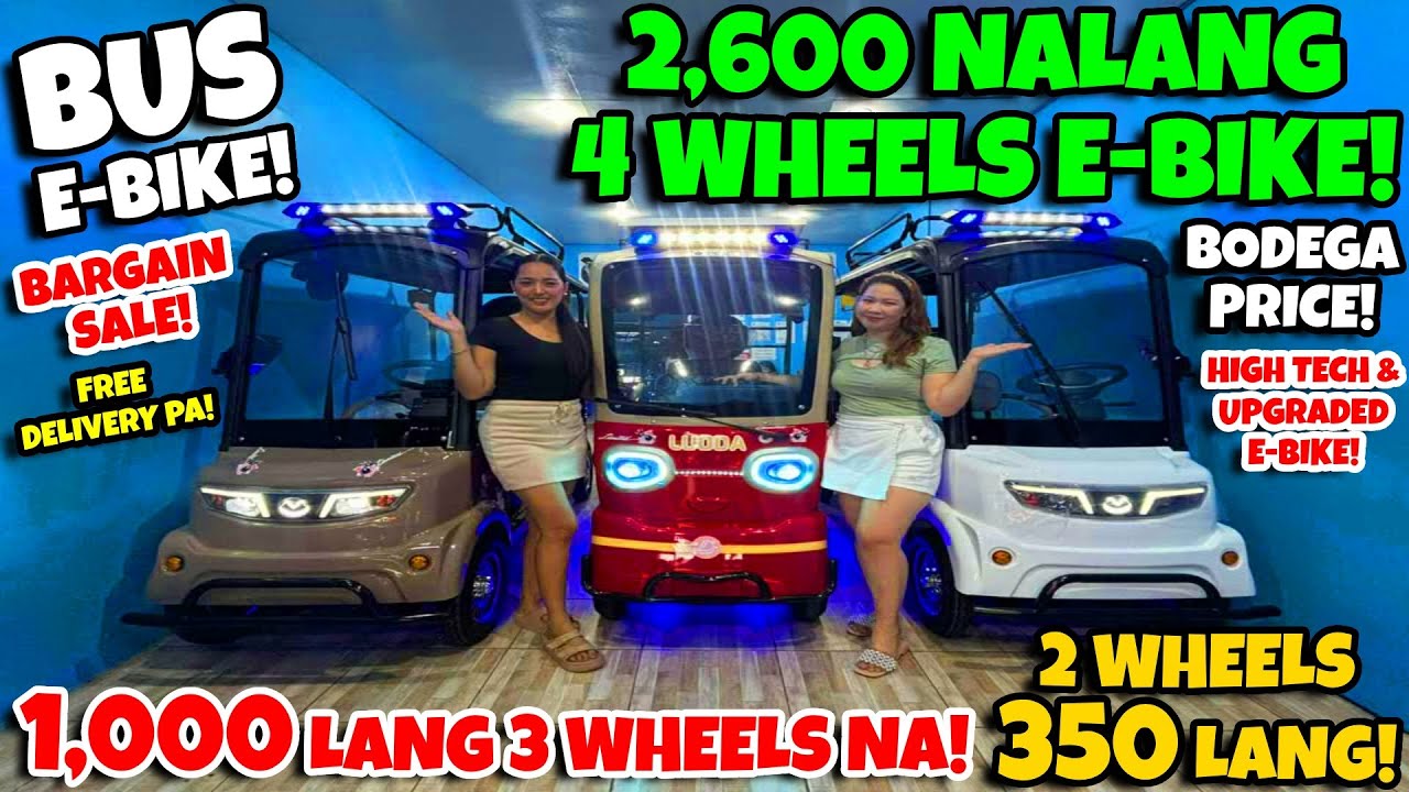 DIRECT BODEGA KAYA KAYANG ISAGAD NG SOBRANG BABA ANG PRESYO LAHAT NG E-BIKE DITO! LAHAT AFFORD MO!